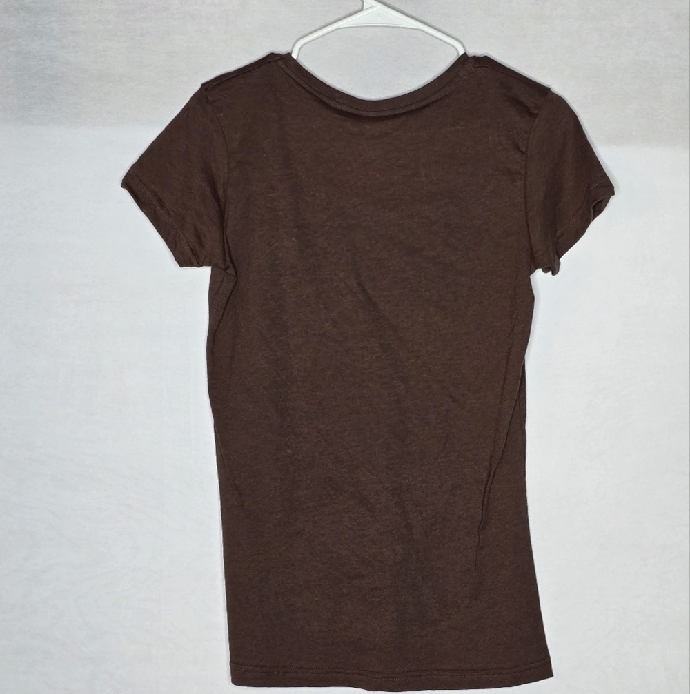 Marine Corp Womens Brown Tshirt Size XL - Picture 3 of 7